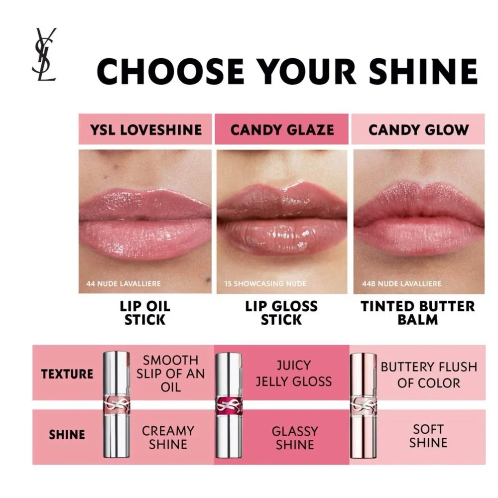 YSL Loveshine Lipstick 44 Nude Lavalliere